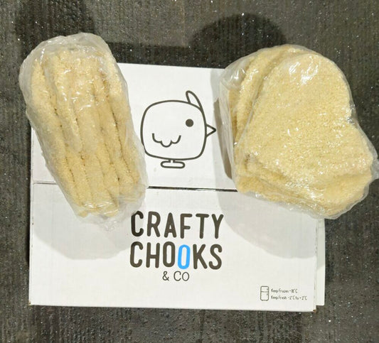 X24 Crafty Chook 300g Crumbed Schnitzel