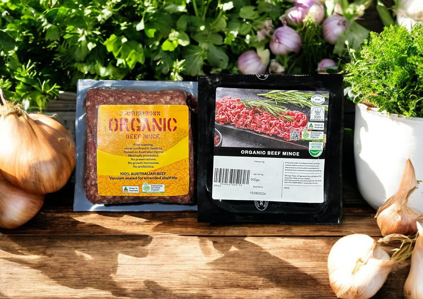 x24 420g ORGANIC BEEF MINCE