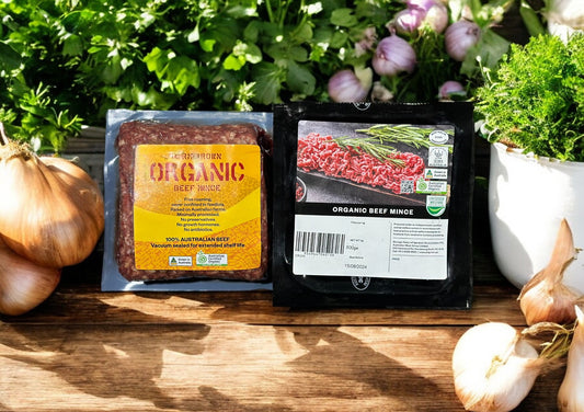 x24 420g ORGANIC BEEF MINCE