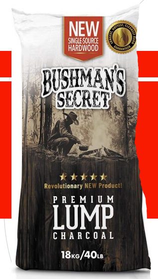 Charcoal kings 18kg Bushman Secret Lump Charcoal