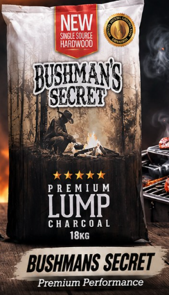 Charcoal kings 18kg Bushman Secret Lump Charcoal